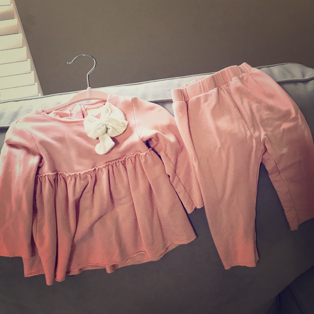 Beautiful silk rose outfit.